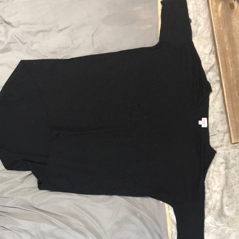Lularoe black Tunic size small